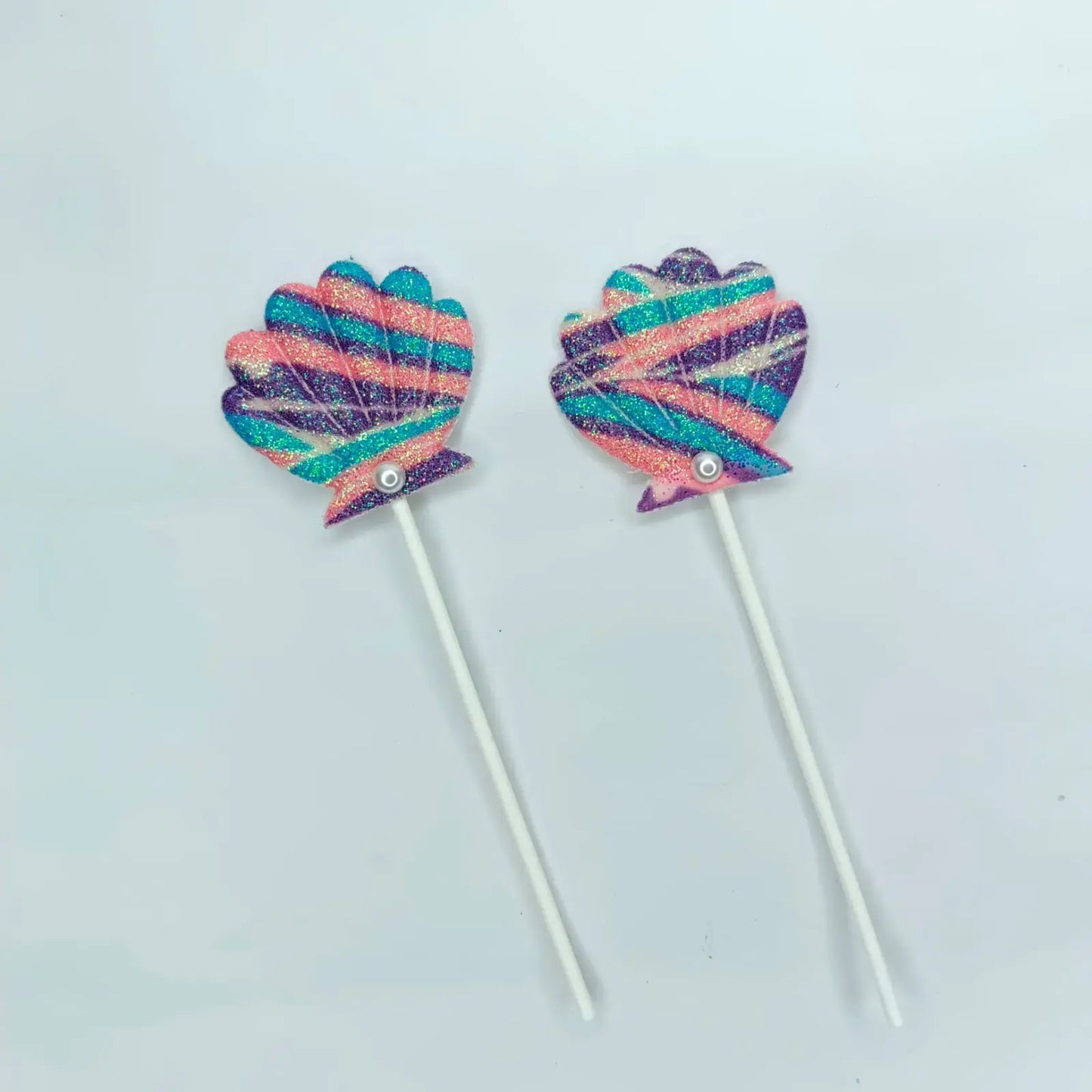 2 Piece Shell Cake Topper