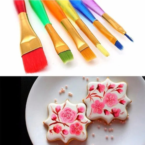 Paint Brush Set Of 6