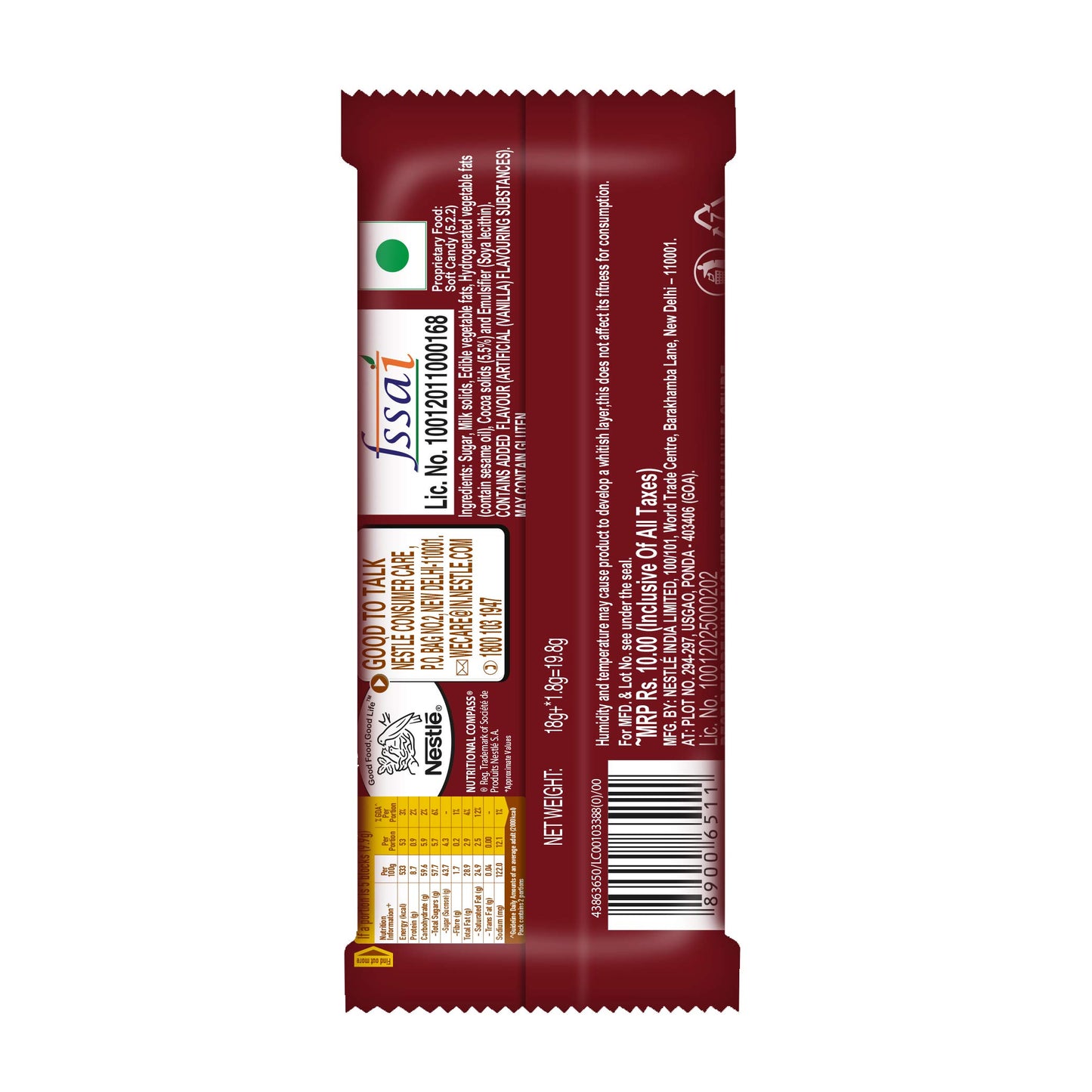 Nestle Classic 18G