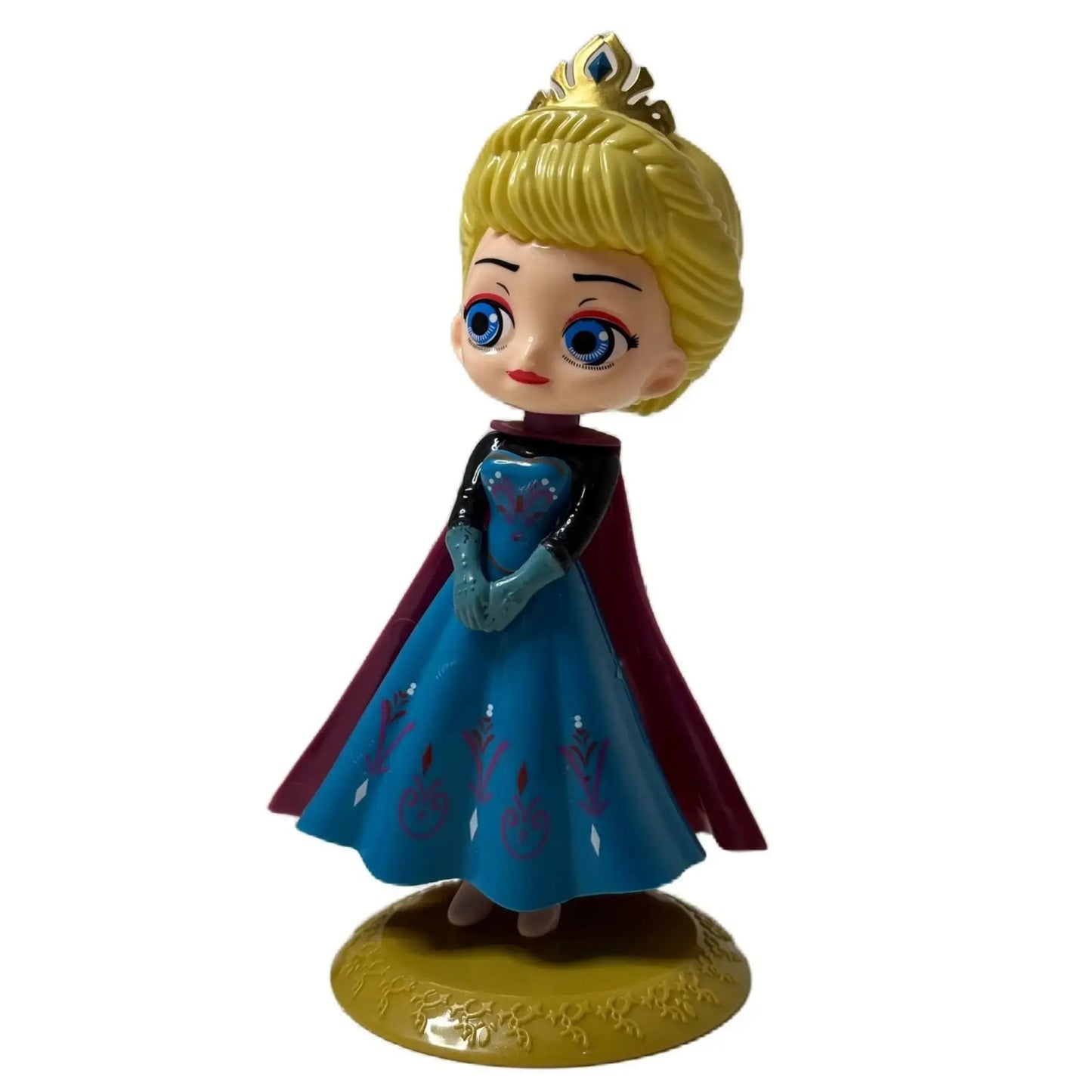 Frozen Elsa In Blue Gown Doll Toy Topper Ctt010