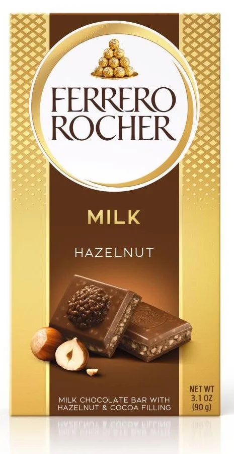 Ferrero Rocher Bar 90Gm Milk Chocolate