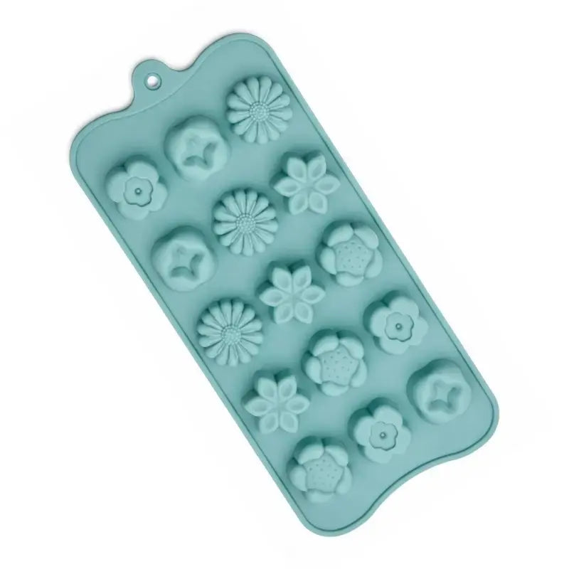Cm251 Floral Silicone Chocolate Mold Tray – Flower Shape Candy Mold