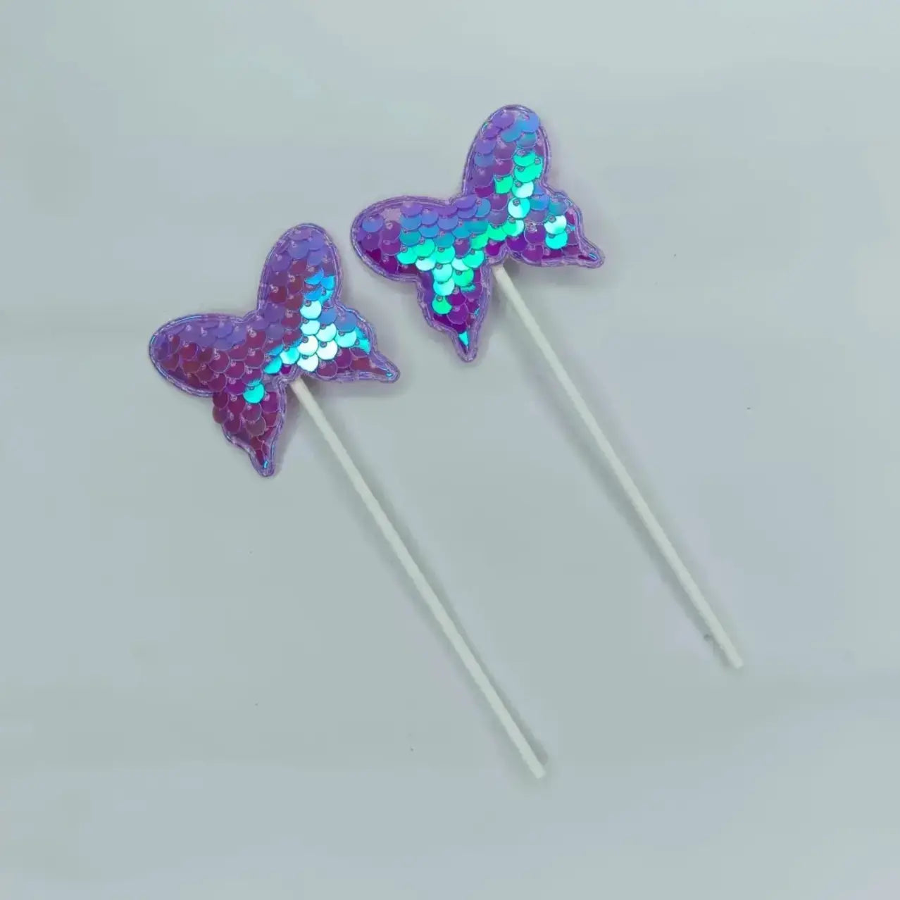 Multicolour 2 Piece Butterfly Cake Topper 1 Tpr196