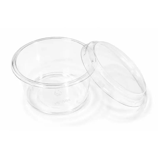 2603 51 Cl100 150Ml Clear Round Dessert Container With Lid – Pack Of 50