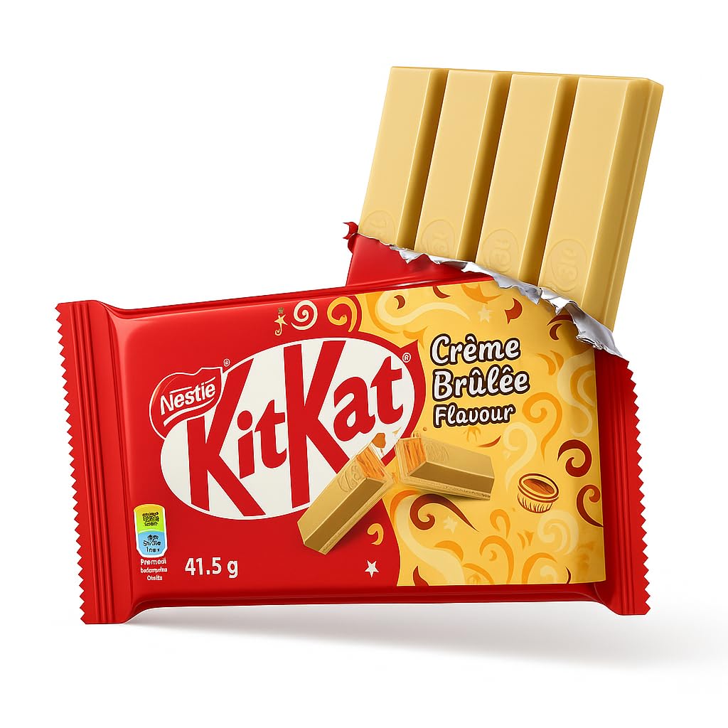 Kitkat Cream Brulee