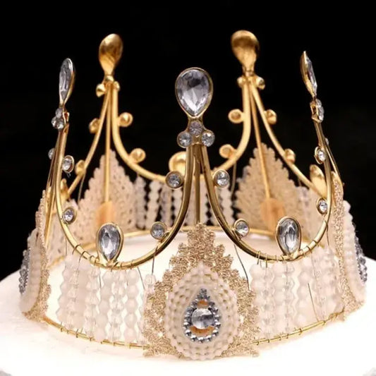 Crystal Crown Cake Topper Tpr050