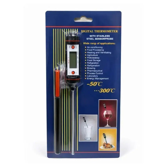 Digital Food Thermometer With Stainless Steel Probe – Instant Read | | Moq: 5 Pieces