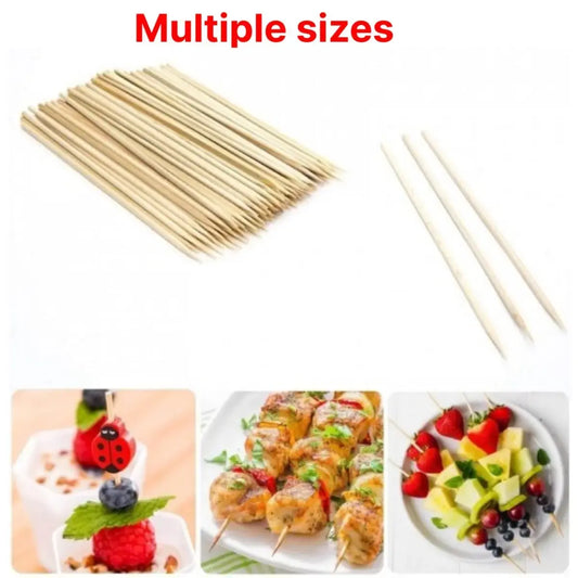 Multiple Size Bamboo Skewer Sticks Ets