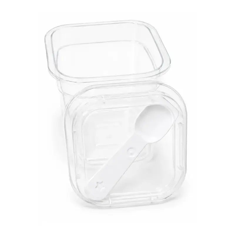 2603 57 Cl105 280Ml Heavy Plastic Dessert Container With Lid Spoon –