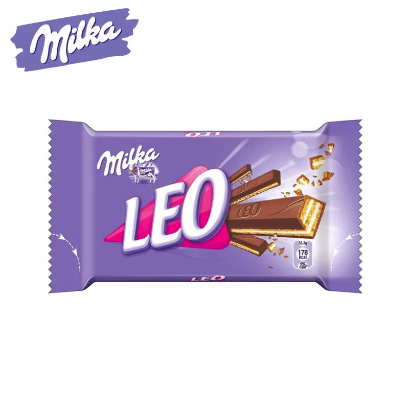 Milka Leo Choc Wafer (32Pc*33.3Gm) Box