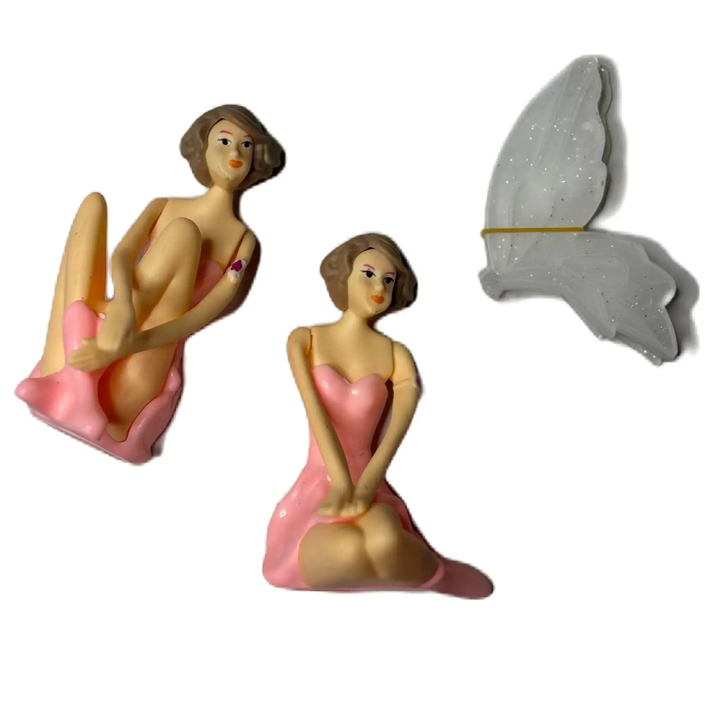 3 In 1 Pink Fairies Doll Toy Topper Ctt011