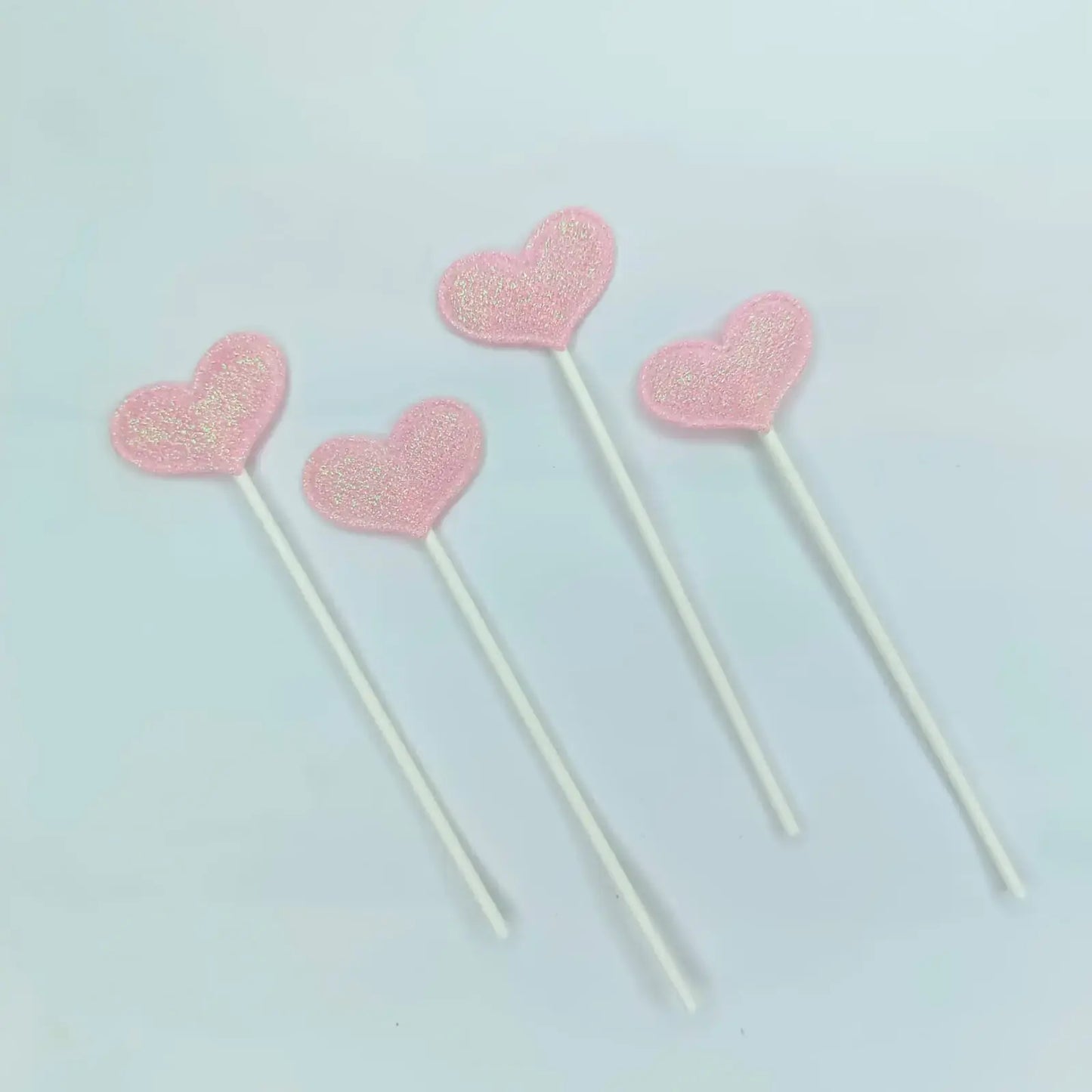 4 Piece Heart Cake Topper