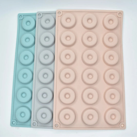 18 In 1 Small Donuts Chocolate Mold Cm188