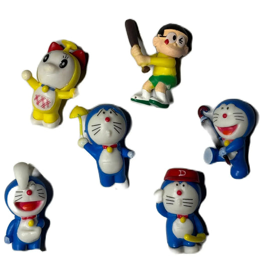 6 In 1 Doraemon Toy Topper Ctt021