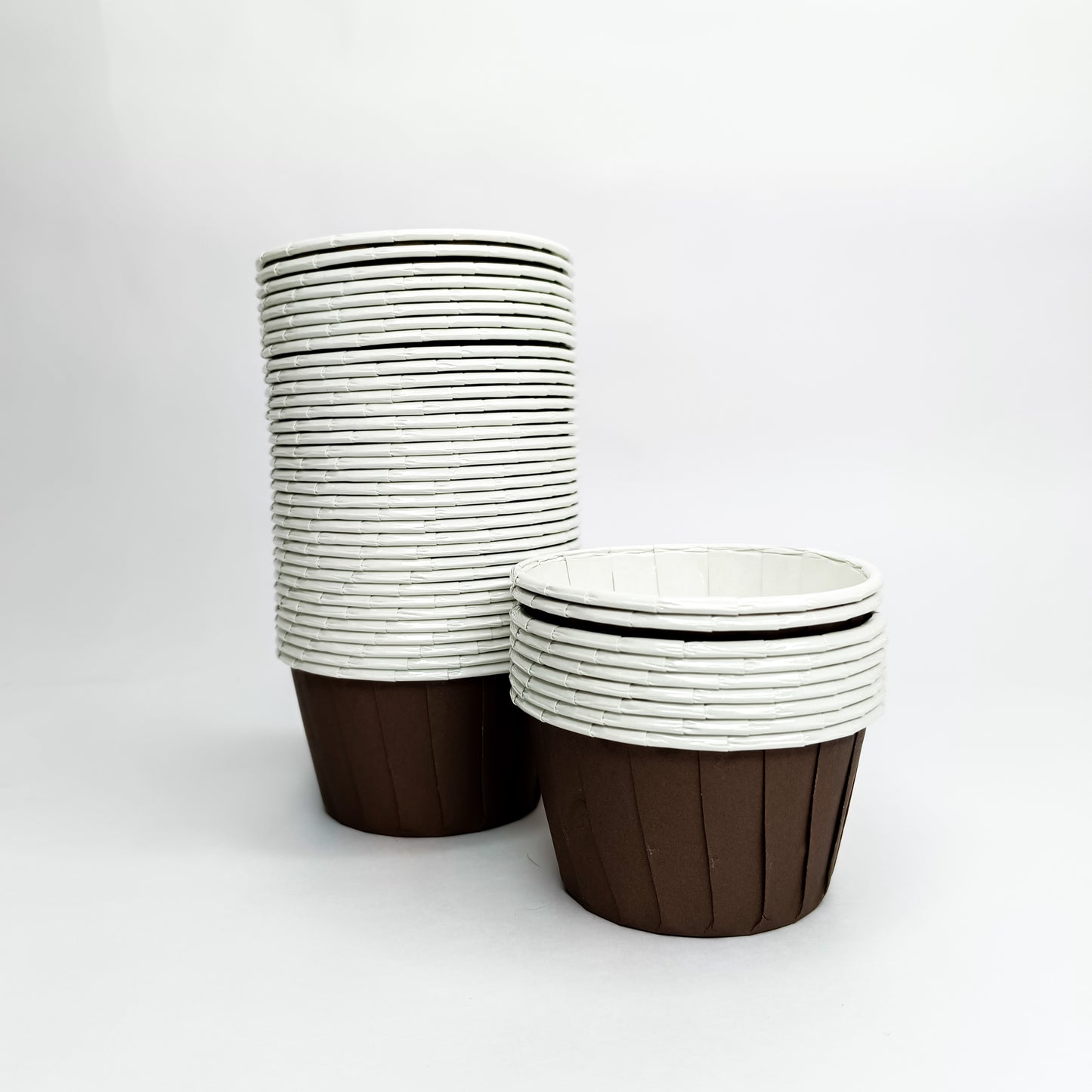 Pcs Color Cup Cake Cups [Dark Brown] Cl032 Ets