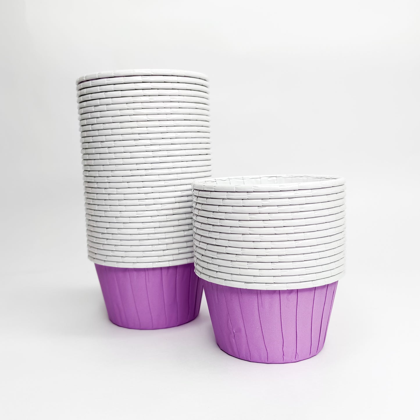 100 Pcs Color Cup Cake Cups [Purple] Cl032