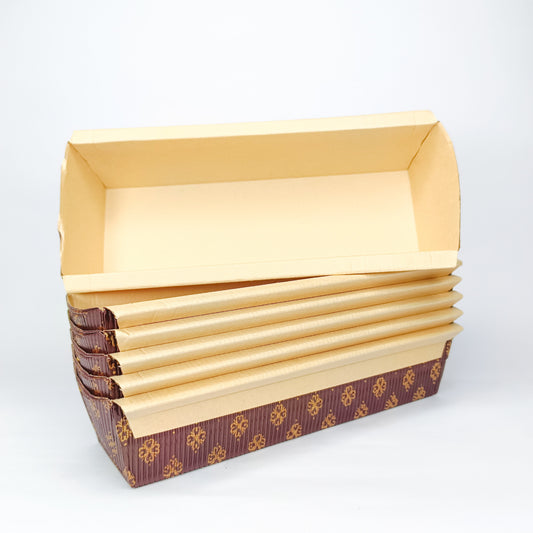 Big Brown Plum Cake Mold 25 Pcs [20 6 5 4 5Cm] Ets Cl083