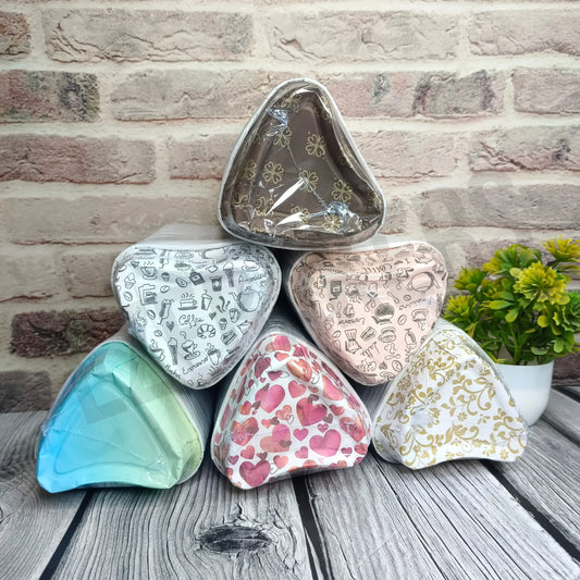 Heart Shape Muffin Cups 50 Pcs Pkt 6 Design Cl060 Ets