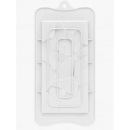 Silicone Chocolate Bar Mold – Shattered Stone Effect Cm222